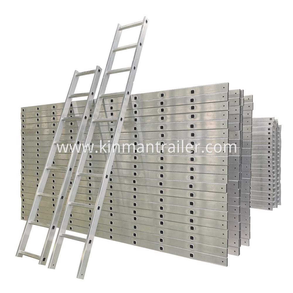 dump trailer ladder rack